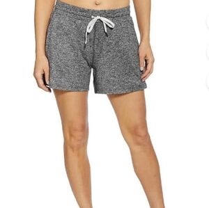 Pacific Women's Cozy Short with Zippered Tech Pocket, Grey Size Small